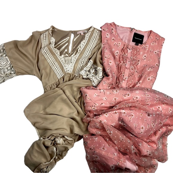 ModCloth and Margo & Sebastian Retro dresses lot of 2 size medium - Picture 1 of 7